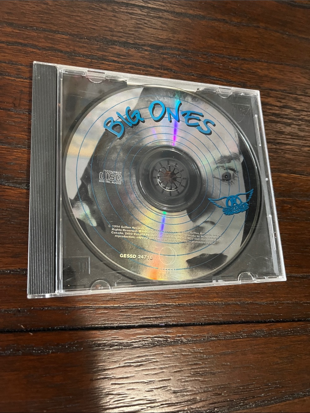 Aerosmith Big Ones CD Elevator, Janie, Other Side, Crazy, Deuces. Amazing, Edge